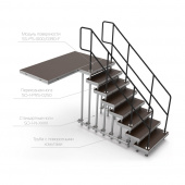 Базовый модуль наборной лестницы