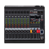 PS-SOUND AMX-8DPS, пассивный микшерный пульт, 8 мик/моно, EQ, FX, MP3, BT