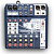 SOUNDCRAFT NOTEPAD-8FX, пассивный микшерный пульт, 2 мик/моно, 1 инстр., 3 стерео, 1 AUX, блок эфф., USB